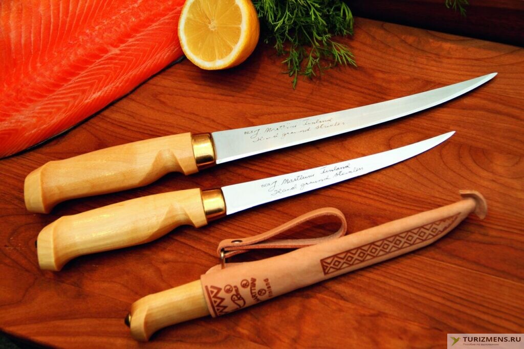 Филеровочные ножи для рыбы