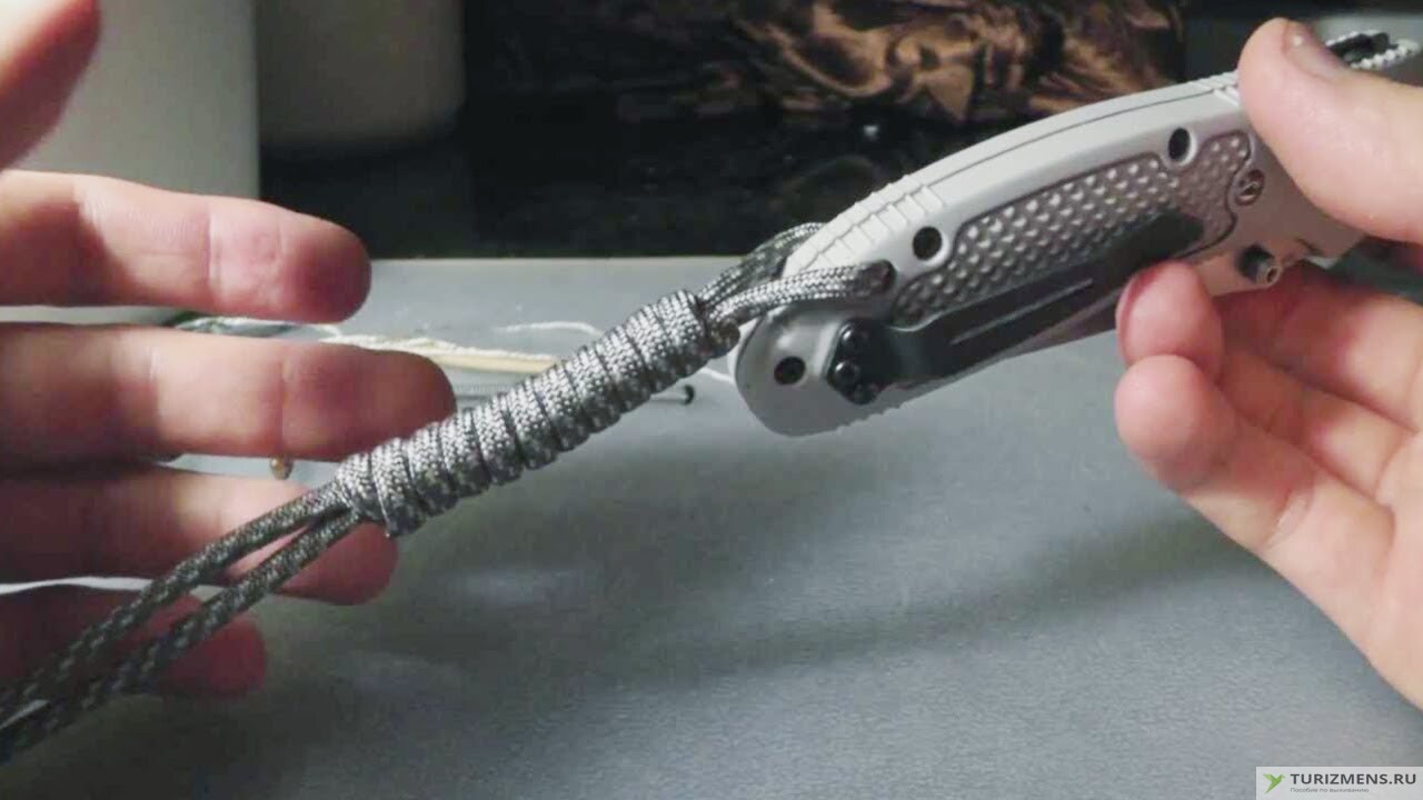 Темляк для ножа своими руками способы плетения
