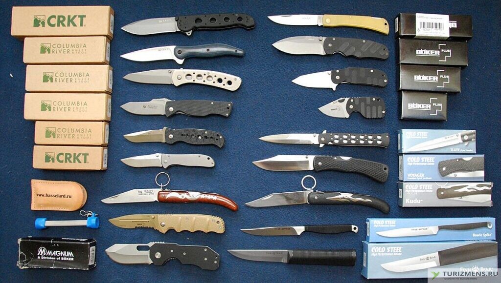 Разновидности ножей